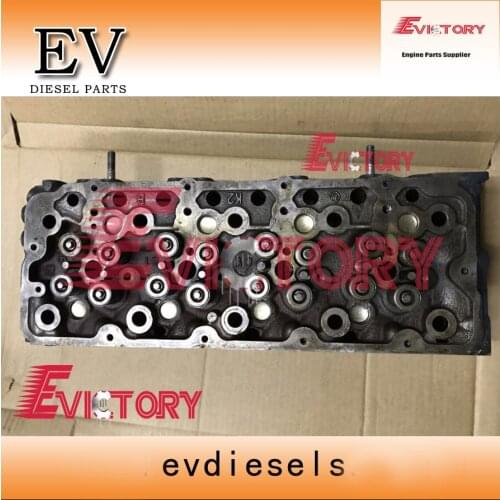 EV For Kubota engine rebuild V2607 V2607T V2607-DI-T cylinder head with valve Bobcat use