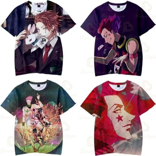 2021 Anime Tshirt Men Women 3D T-shirt Cosplay Sweatshirts Cartoon Action Figure Tee Shirts Men Tops