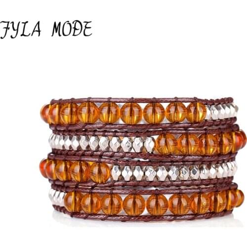 Желтые браслеты FYLA MODE China At AliExpress