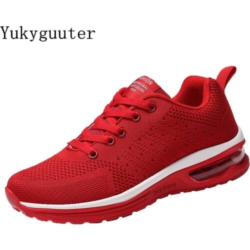 Sport Running Shoes Woman Outdoor Breathable Comfortable Couple Shoes Lightweight Athletic Mesh Sneakers Women Plus Size 35-47