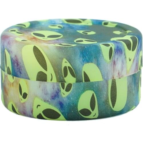 1pcs 22ml wax round silicone container dab silicone waxs small jar for oil wax dab cigarette cream food-grade silicone