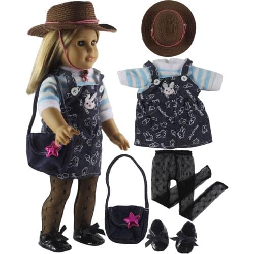 Many Style for Choice 18 Inch Doll Clothes for American Doll or Our Generation Doll,18 Inch Doll Accessories X132