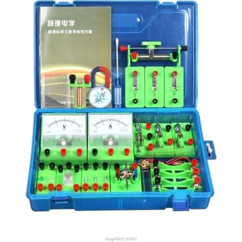 Electromagnetic Experiment Equipment Set Physics Labs Circuit Learning Kit Basic Electricity Discovery Principles Kit O06 20