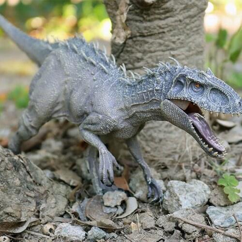 New Jurassices Indominus Rex Velociraptor Action Figures Savage Tyrannosaurus Dinosaur World Animals Model PVC Collection Toy