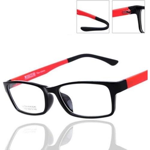 Fashion Plastic Steel Small TR90 Eye Frame Glasses For Women Men Eyeglasses Optical Oculos 1302