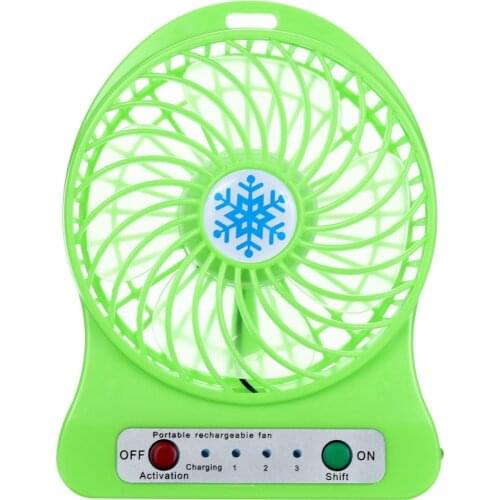 Portable Rechargeable Led Light Fan Air Cooler Mini Desk Usb Fan Third Wind Usb Fan Handheld Desk Air Cooler Travel Fans#dp4
