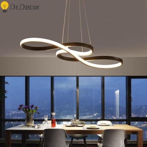 Modern Aluminum Pendant Lights Lighting Living Room Dinning Room Decoration LED Lamp Bedside Hotel Home Decoration Hanging Lamp