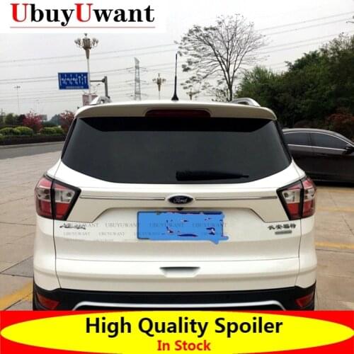 For Escape Ford Kuga Spoiler ABS Material Car Rear Wing Spoiler For Escape Ford Kuga ST Spoiler 2016-2019