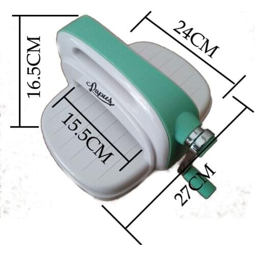 DIY Scrapbooking Die Cutting Machine Embossing Steel Machine Scrapbooking Cutter Die Cut Green Paper Cutter Die-Cut DIY Machine