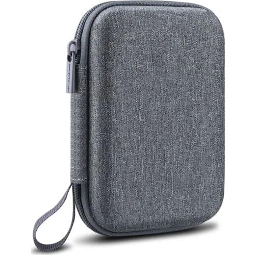 Mobile hard drive bag 2.5 inch storage box protective cover size power bank mini storage bag portable bag data cable headset bag