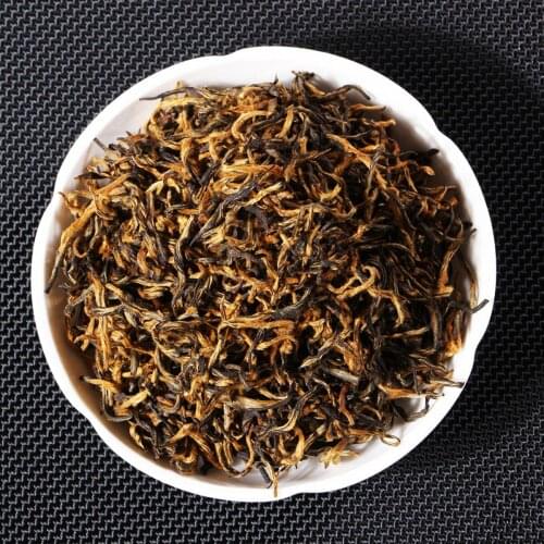 Wuyi High Mountain Tongmu Guan huaxiang Single Bud Jin Junmei Black Tea Meizhan High-scented Bubble Bag Wholesale Housewares