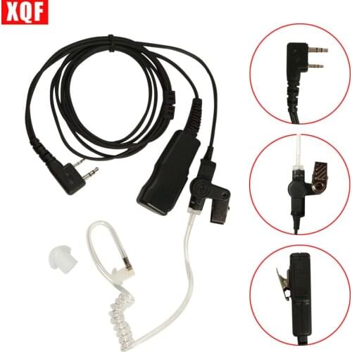 XQF Covert Acoustic Tube Earpiece For Kenwood TK3207/TK3230/TH315 Radio