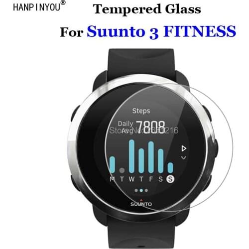 For Suunto 3 Fitness Tempered Glass 9H 2.5D Premium Screen Protector Film For Suunto3 Fitness Sports Smart Watch