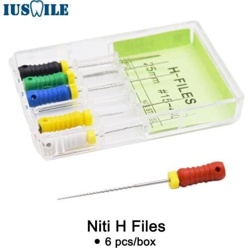 1 Box Dental Niti H Files Endodontic Hand Use Endo Files For Root Canal Treatment