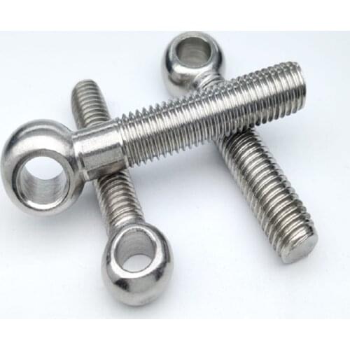 5/2/1PCS GB798 304 Stainless Steel Ring Link Bolt Fisheye Eye Slip Hole Screw M6 M8 M10 M12