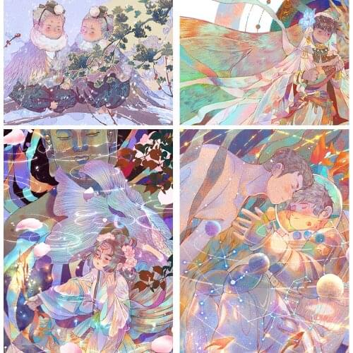 New 5D DIY Diamond Painting "cartoon Phantom Color Figure Painting" Rhinestone Home Craft Mosaic Decoration Painting