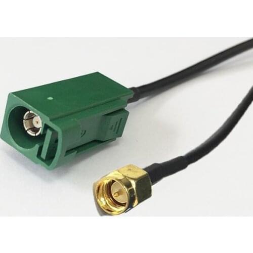 Car TV extension cable SMA male plug to Fakra E female RF cable RG174 20cm 8inch wholesale NEW