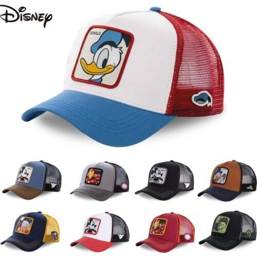 New Brand Disney Minnie Mickey Snapback Cotton Baseball Cap Men Women Hip Hop Dad Mesh Hat Trucker Hat Dropshipping