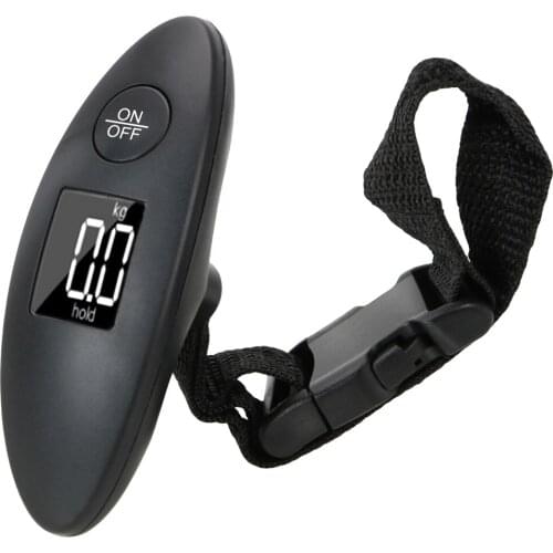 Digital Scales Electronic Luggage Scale Fishing Scale Travel Handheld Weighing LCD Display 100g/40kg 88Lb