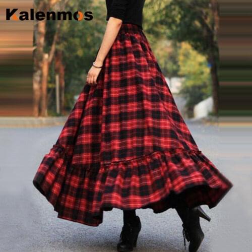 Kalenmos High Waist Skirts For Women