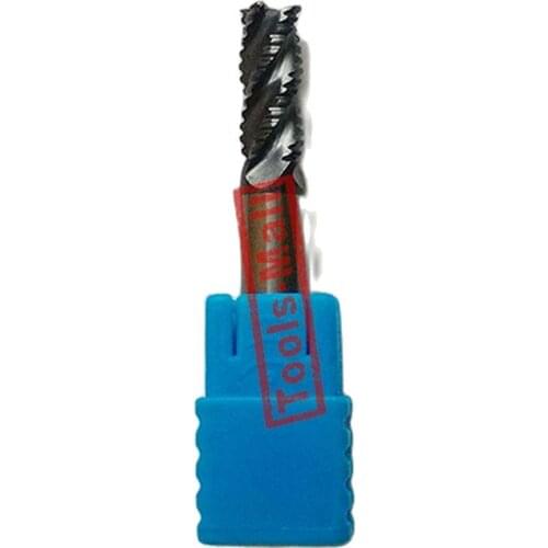 1pc 4mm hrc55 D4*11*D4*50 4Flutes Roughing End Mills Spiral Bit Milling Tools Carbide CNC Endmill Router bits