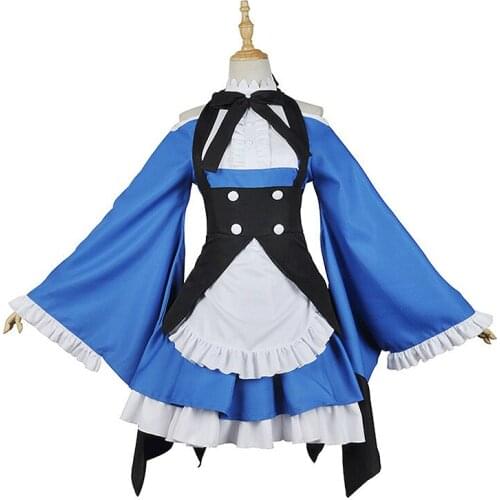 Emiria Anime Re Life In A Different World From Zero Cosplay Dress Set Costume Lolita Emiria Cos Set Maid Dresses