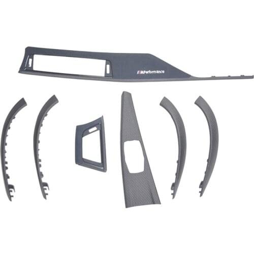 M Performance Interior Carbon Fiber Dash Board Tuning For BMW F30 F35 Cars