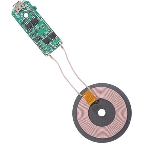 New universal Portable 5W Qi Fast Charging Wireless Charger PCBA DIY standard Accessories transmitter module coil circuit board