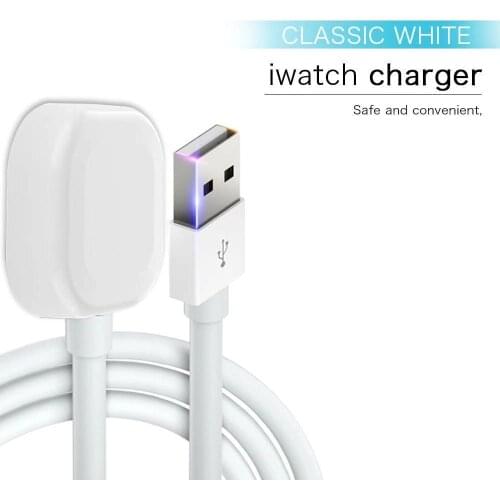 Original Magnetic Fast Charger for Apple Watch 6 5 4 3 2 1 Smart iWatch Wireless Charging USB Portable Charger Smart Accessories