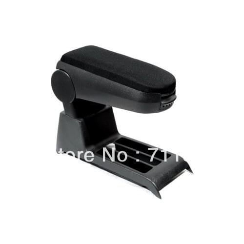 Center Console Armrest Cloth Black For Volkswagen For VW Polo 9N 9N3