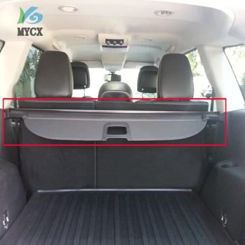 High Quality! Rear Trunk Security Shield Cargo Cover For FIAT Freemont 7 Seat 2009-2014 2015
