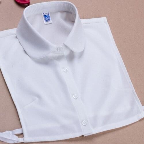 Spring autumn false collar Elegant chiffon white turn down collier femme fake false shirt collar Office Lady lovers gifts