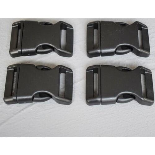 100 Pcs 25mm Bag Strap Quick Side Release Buckle Purse Luggage Outdoor Backpack Webbing Belt Clip Clasp Parts Leather Craft DIY