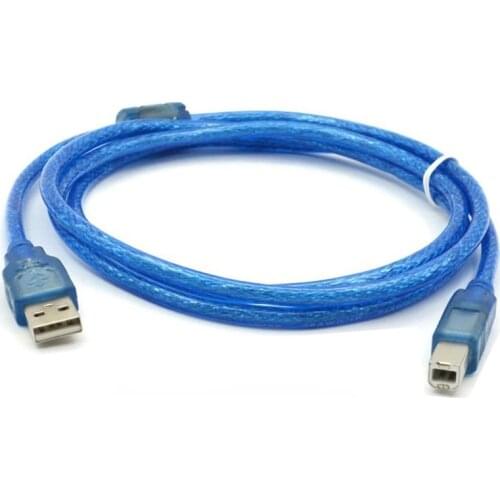 3D printer accessories USB2.0 printer line A to B public square data line bold encryption shield layer