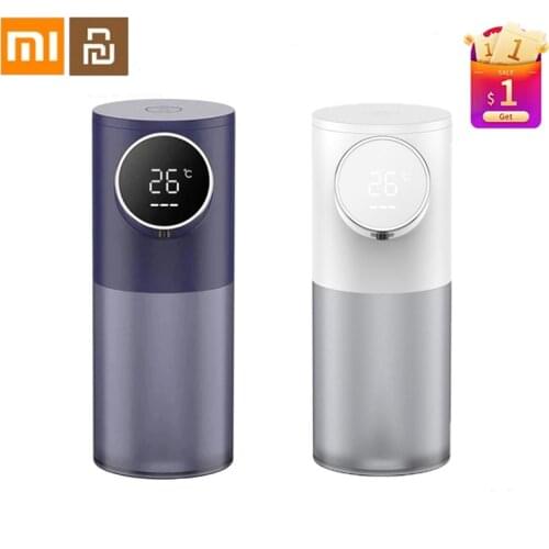 Xiaomi Automatic Liquid Soap Dispensers USB Rechargeable Temperature Display Display Dispenser Soap Foam Hand Sanitizer Machine