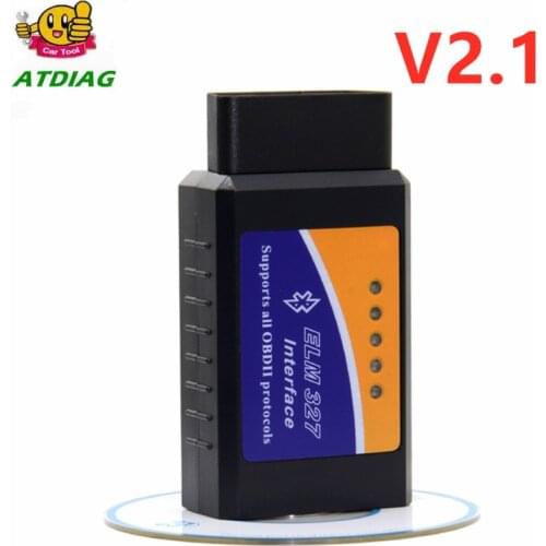 Latest Version Super Mini ELM327 Bluetooth V2.1 OBD2 Mini Elm 327 Car Diagnostic Scanner Tool For ODB2 OBDII Protocols