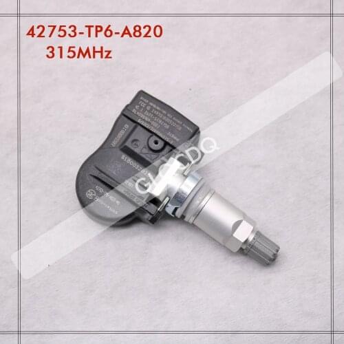 FOR 2011 2012 2013 2014 2015 HONDA CROSSTOUR 315MHz TIRE PRESSURE SENSOR TPMS SENSOR 42753-TP6-A82 42753-TP6-A820-M1