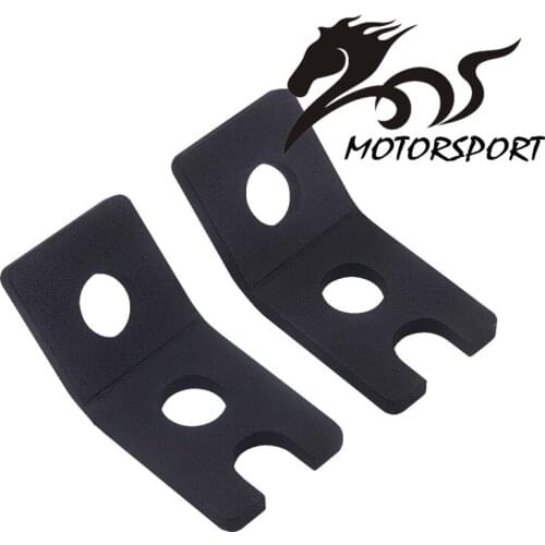 For Polaris RZR 900 1000 Reverse Backup LED Pods Rear Whip Flags Mount Brackets A PAIR