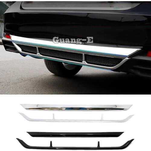 For Toyota Avalon XX50 2018 2019 2020 Car Body Cover Protection Bumper Trim Rear Back Tail Bottom Hoods Pedal Moulding 1pcs