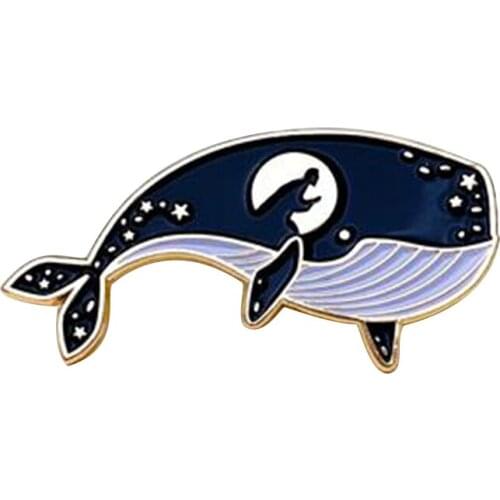 Whale Enamel Pin