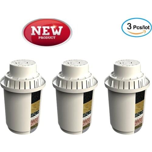 Alkaline water filter cartridge, suitable for 3.5 liter water filter kettle, high PH alkaline water filter tank, 3 packs