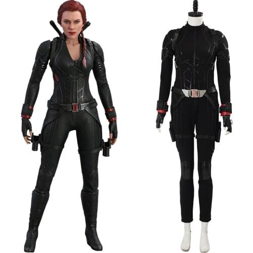 Cosplay Natasha Romanoff Costume Unisex Adult Jumpsuit Full Set Halloween Carnival Party Costumes