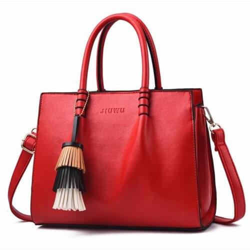 Leather Handbags Big Women Bag High Quality Casual Female Bags Trunk Tote Spanish Brand Shoulder Bag Ladies Large Bolsos