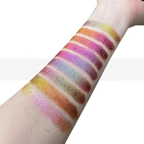 Bulk Cosmetic grade chameleon pigment multichrome eyeshadow cameleon pigment cosmetics1g/pcs 9colors/set