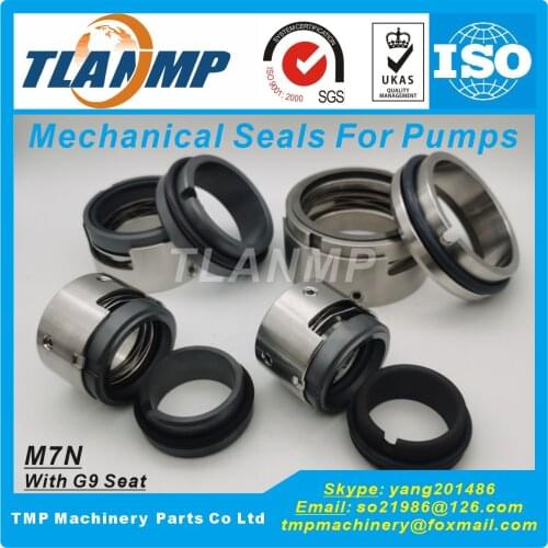 M7N-22 (M7N/22-G9) TLANMP Burgmann Mechanical Seals with G9 Stationary seat (Material:SIC/SIC/VIT)