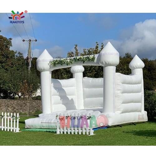 Commercial PVC Adult Kids Jumping Inflatable Wedding Bouncy Castle Jumping Wedding House With Air Blower For Party Wedding