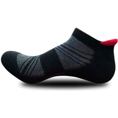 2020 Autumn Mens Minimalism Sport Socks Ankle Compression Short Socks Mens Dress Unisex Solid Color Casual Cotton Sock
