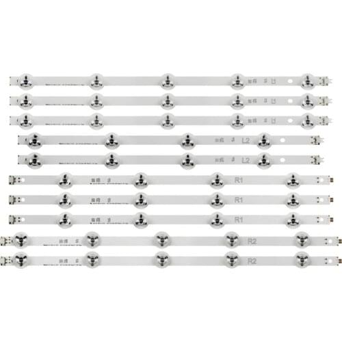 New Kit 10 PCS LED Strip 42" V14 Slim For LC420DUF TH-42AS670H TH-42AS700A TX-42ASM651E TX-42ASM655 TH-42AS700K TH-42AS700Z