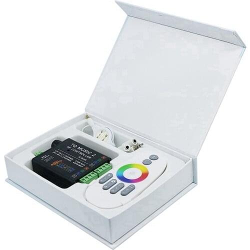 SZYOUMY Music2 Controller Led RGB Music Controller RF Remote Intelligent Sonic Sensitivity Led Backlight Remote 10pcs DHL SIHP