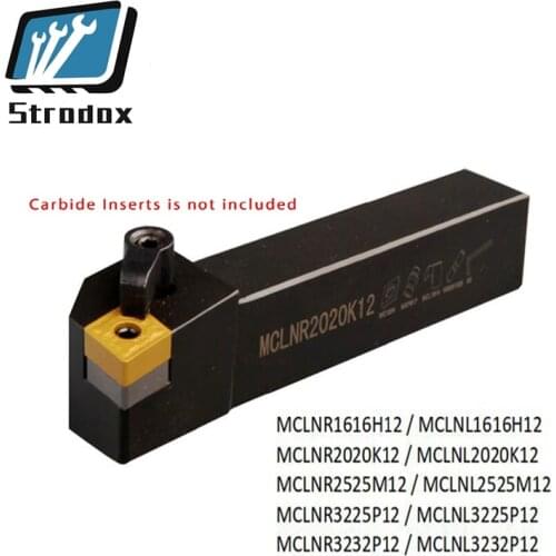 Right knife lathe external tool holder MCLNR1616H12 MCLNR2020K12 MCLNR2525M12 MCLNR3225P12 MCLNR3232P12 Turning cutter handle